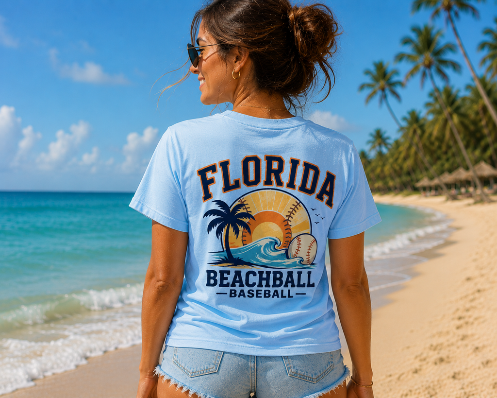 Women's T-shirt "Florida Beachball"