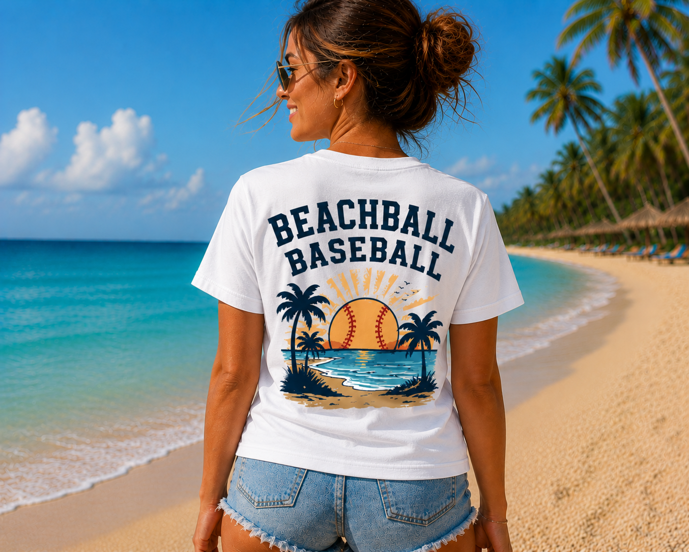 Women's T-shirt "Salty & Sunshine"