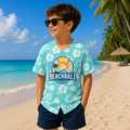 Youth Button-up Shirt - Large Logo