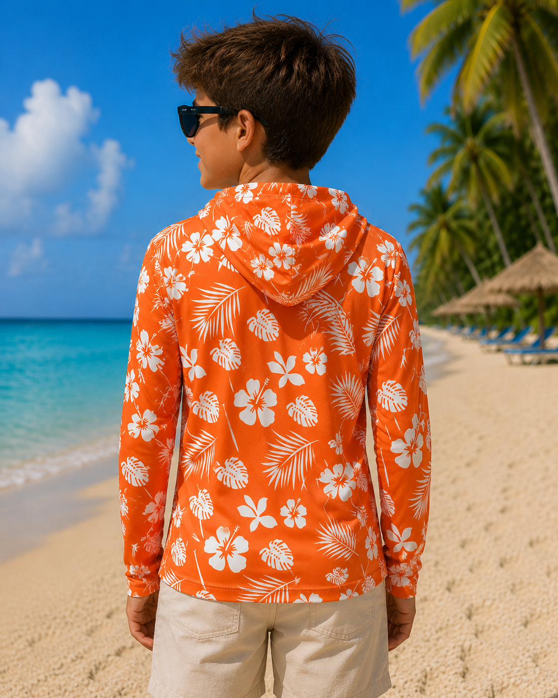 Youth Lightweight Hoodie - Large Logo
