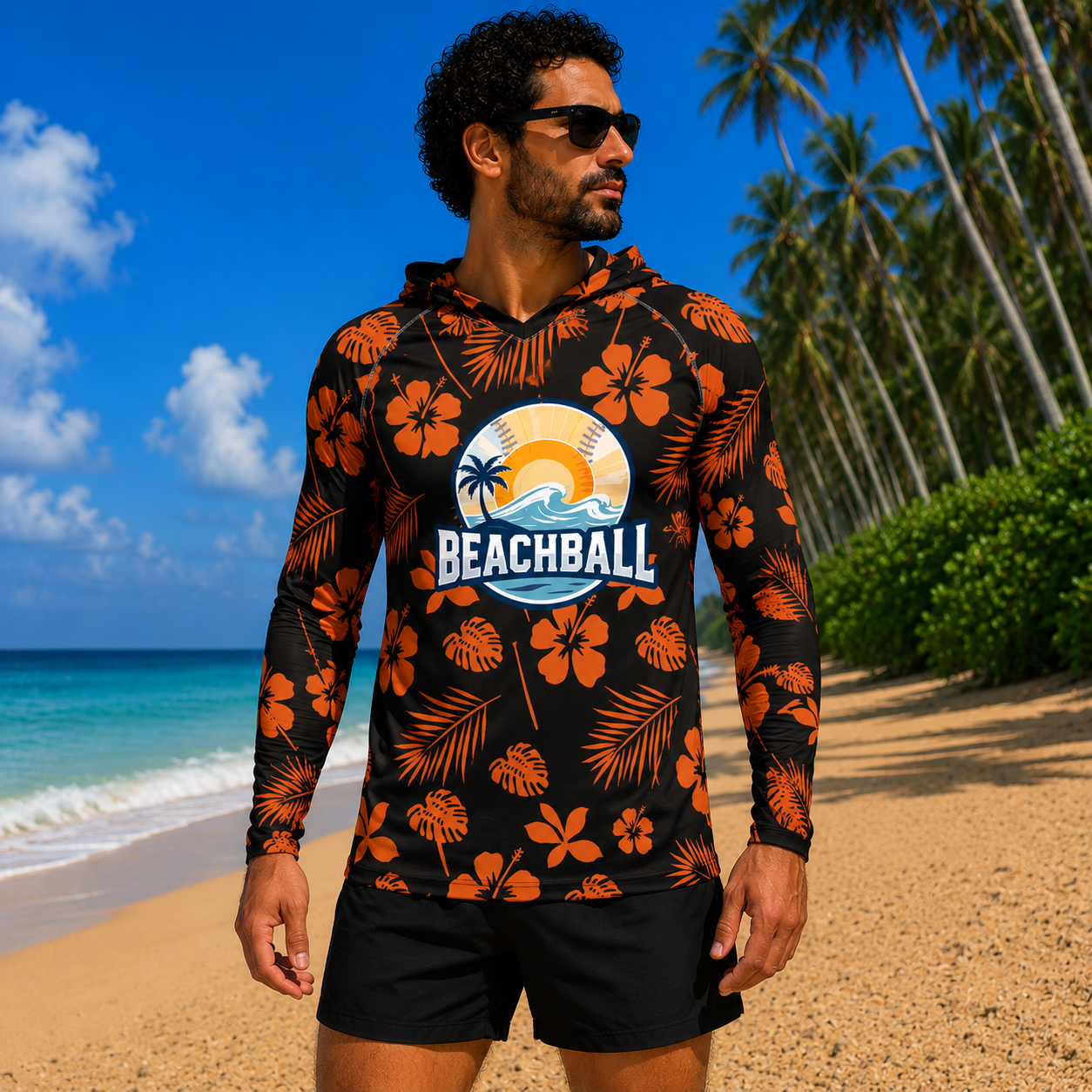 Men's Lightweight Hoodie - Large Logo