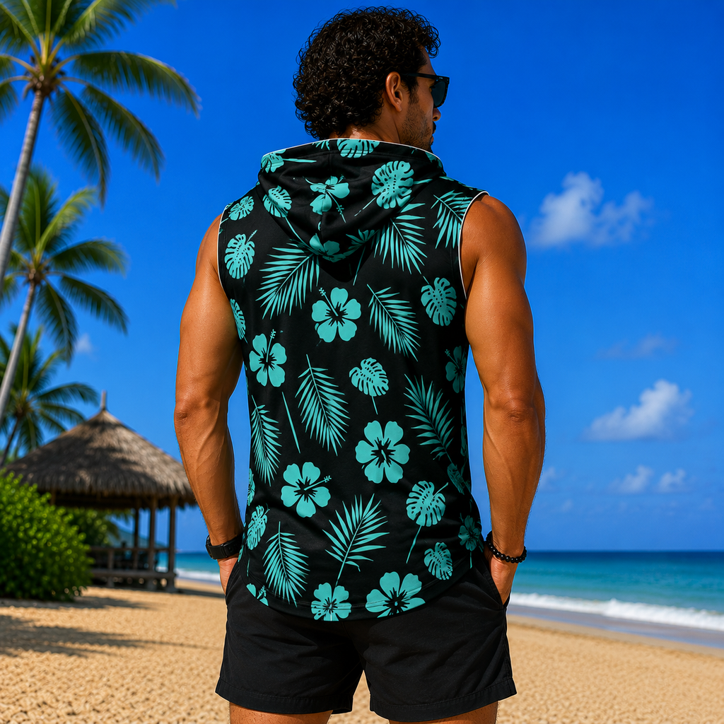 Sleeveless Hoodie - Small Logo