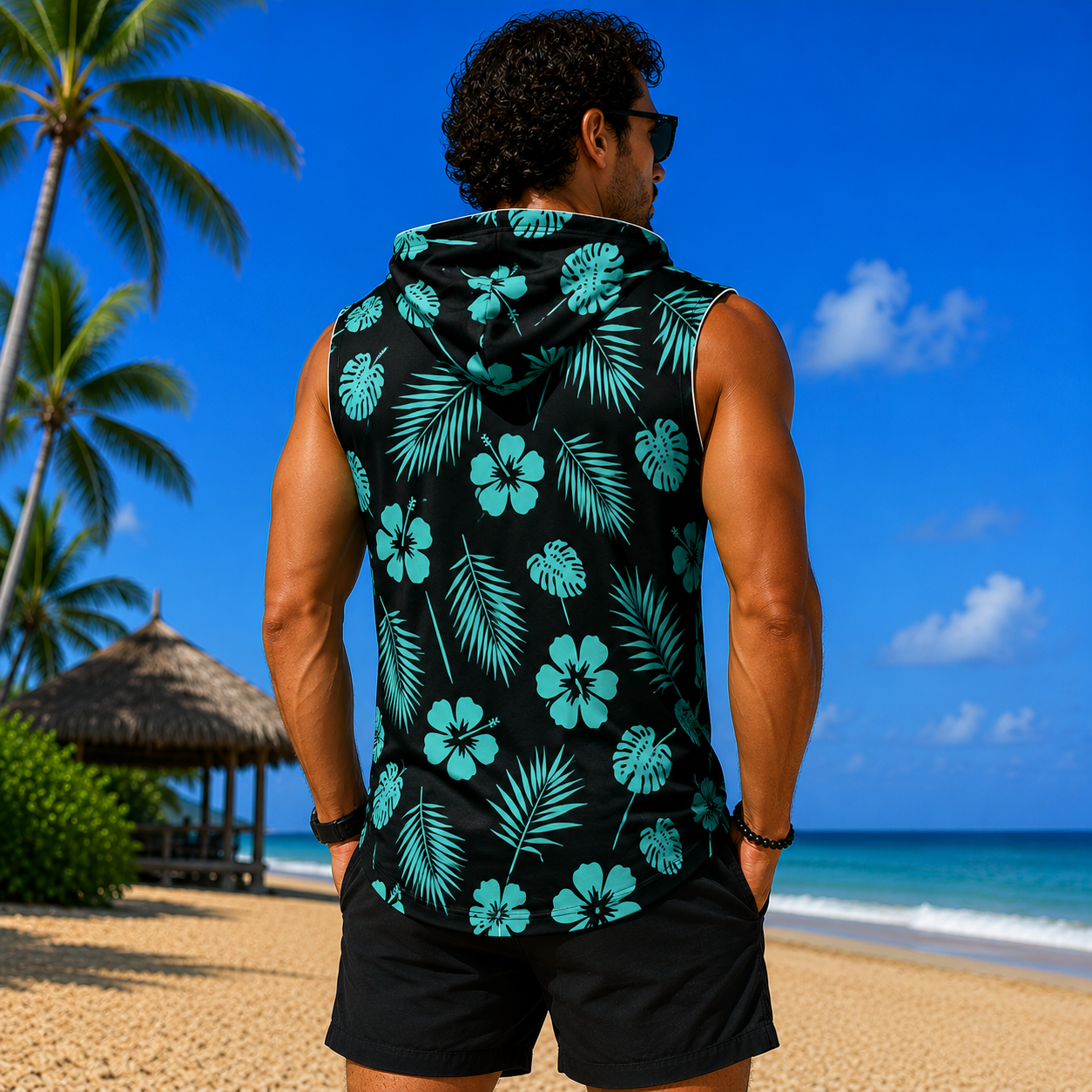 Sleeveless Hoodie - Small Logo
