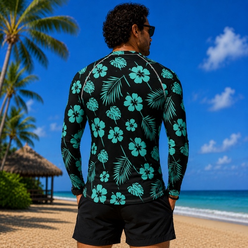 Long Sleeve Rash Guard - Small Logo