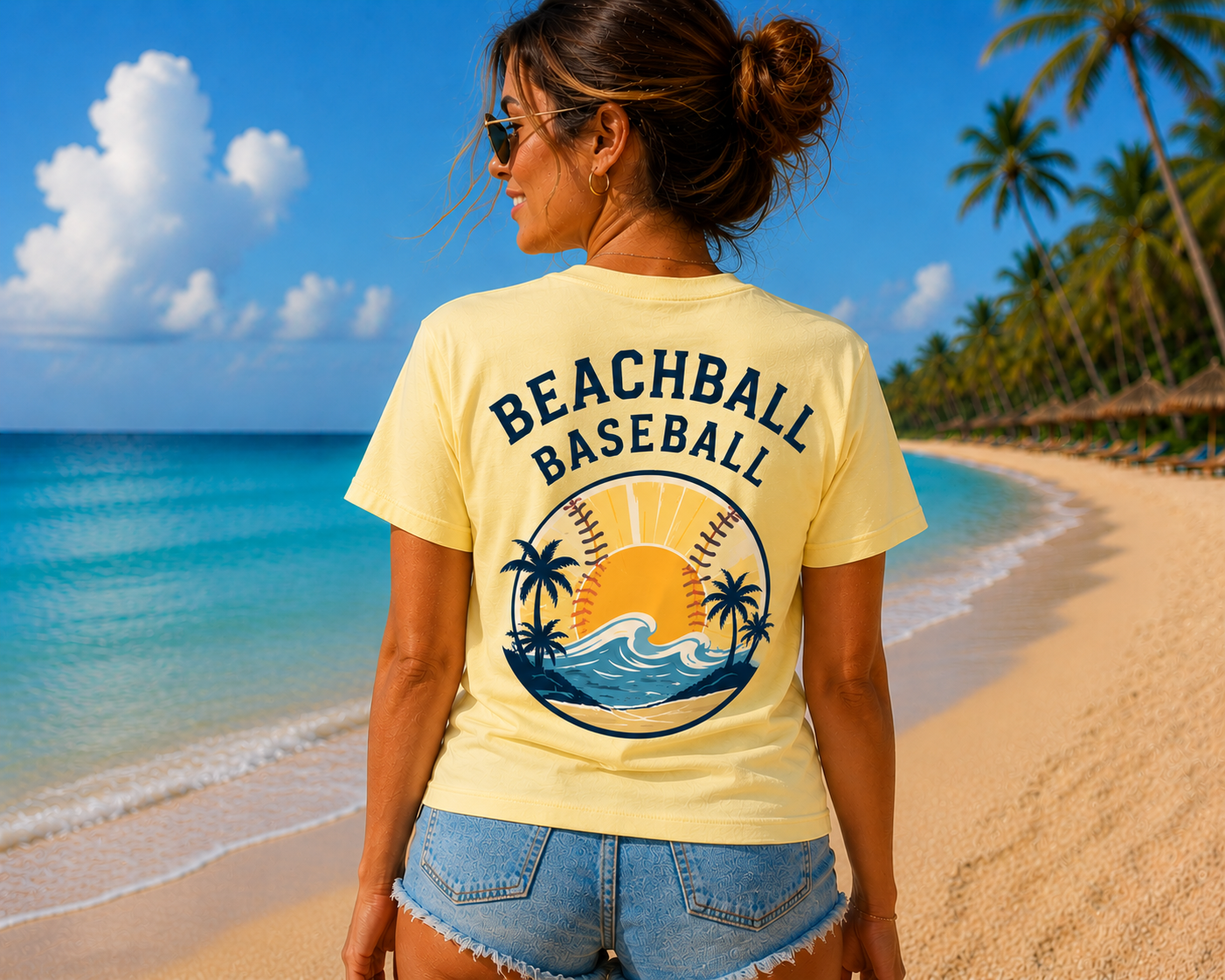 Women's T-shirt "Baseball Mama"