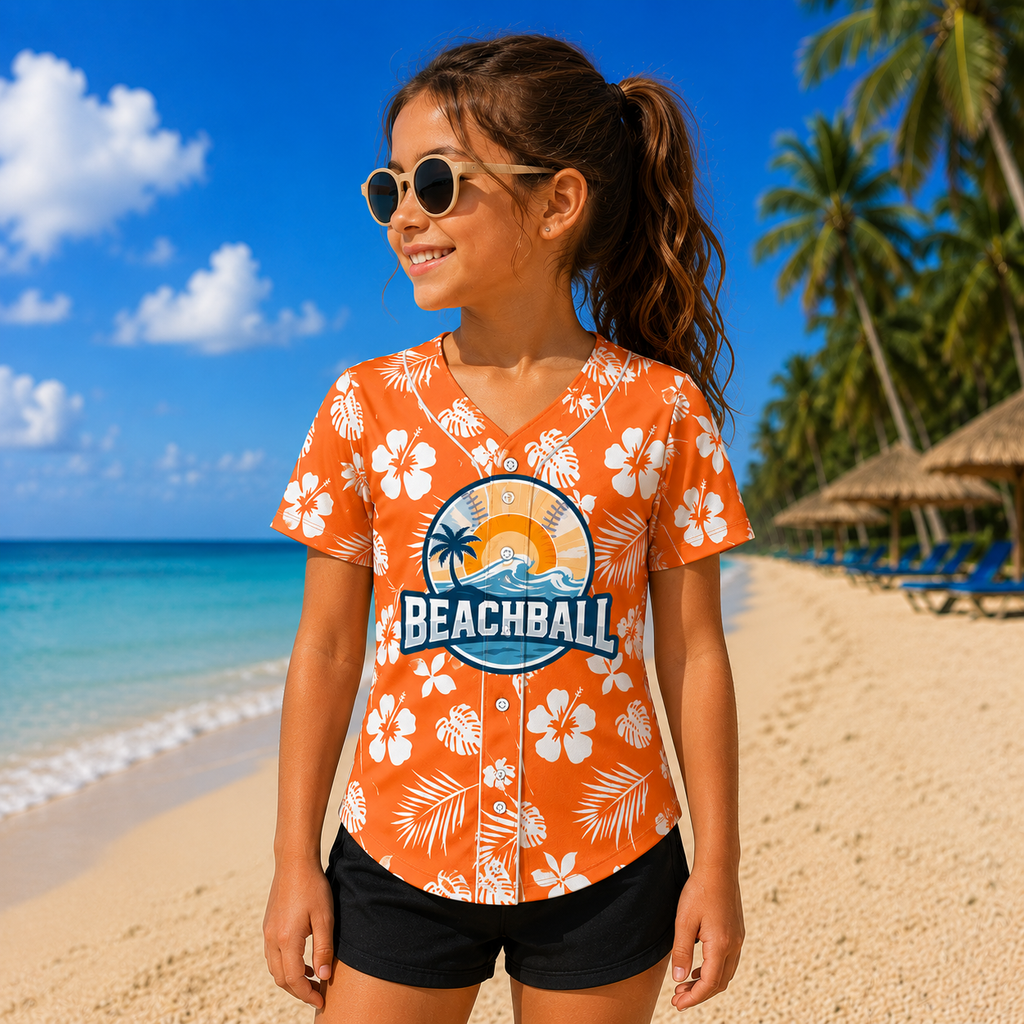 Youth Button-up Shirt - Large Logo