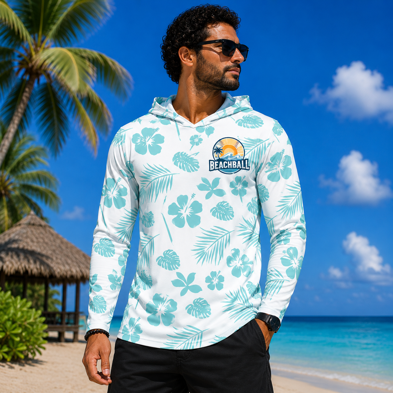 Men's Lightweight Hoodie - Small Logo