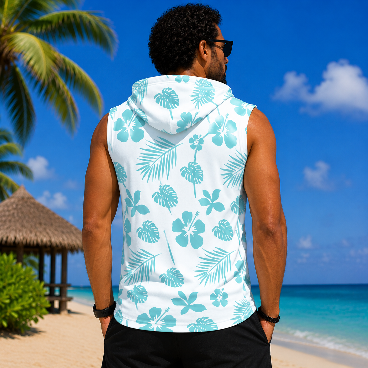 Sleeveless Hoodie - Small Logo