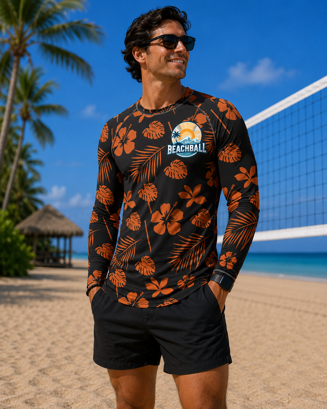 Long Sleeve Rash Guard - Small Logo