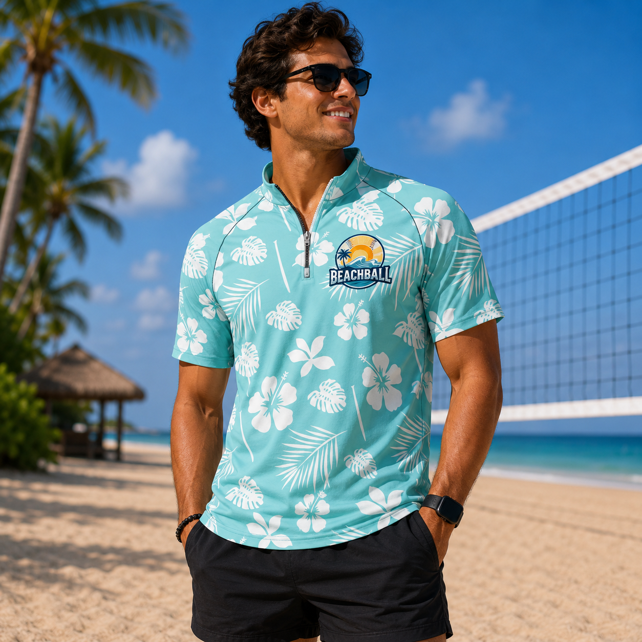 Performance Quarter-Zip Shirt - Small Logo