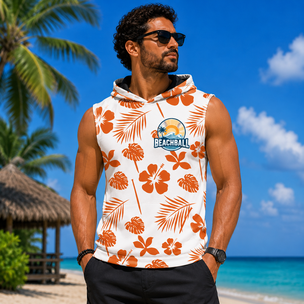 Sleeveless Hoodie - Small Logo