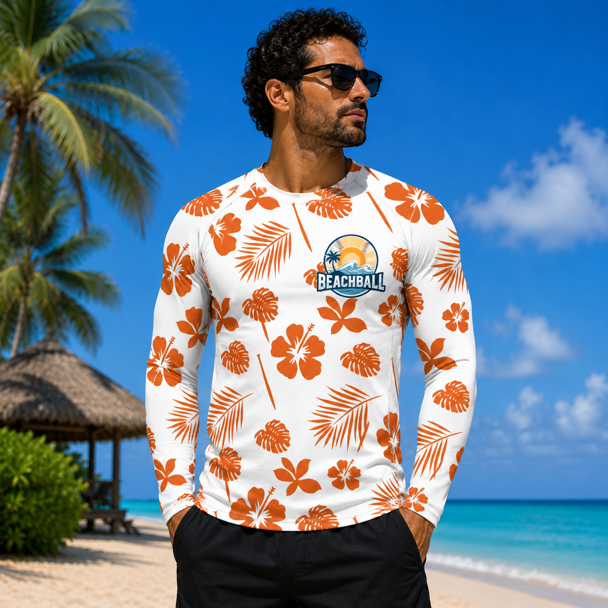 Long Sleeve Rash Guard - Small Logo
